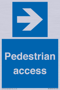 Pedestrian access